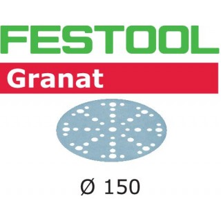 Disque abrasif - FESTOOL 575162 - Ø 150 mm - grain 80 - Bte 50