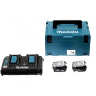 Pack batteries - MAKITA 197629-2 - 2 x BL1850B - 18 V Li-ion - 4,0 Ah