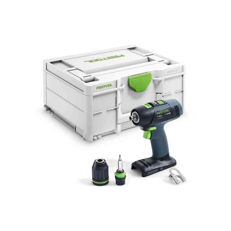 Perceuse visseuse - FESTOOL T18 Basic 576448 - 18 V Li-ion