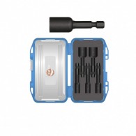 Coffret 5 douilles - LEMAN 53005 - 1/4" - 6 pans - L 65 mm - Impact