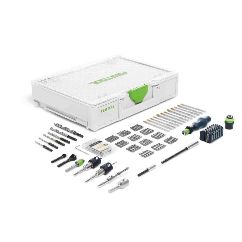 Coffret - FESTOOL 576804 - SYS M 89 ORG CE-SORT - 104 accessoires