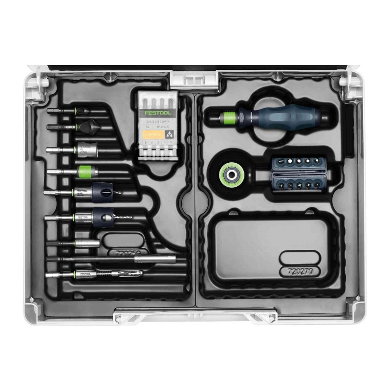 Coffret - FESTOOL 576804 - SYS M 89 ORG CE-SORT - 104 accessoires