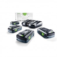 Set énergie - FESTOOL 577104 - SYS 18V 4x4,0/TCL 6 DUO