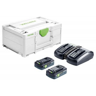 Set énergie - FESTOOL 577109 - SYS 18V 2x4,0/TCL 6 DUO