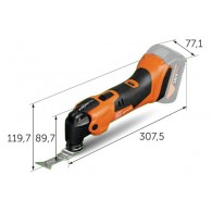 Outil oscillant - FEIN AMM 500 PLUS AS - MultiMaster - 18 V Li-ion