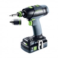 Perceuse-visseuse - FESTOOL T18+3 HPC 4,0 I-Plus 574756 - 18 V Li-ion