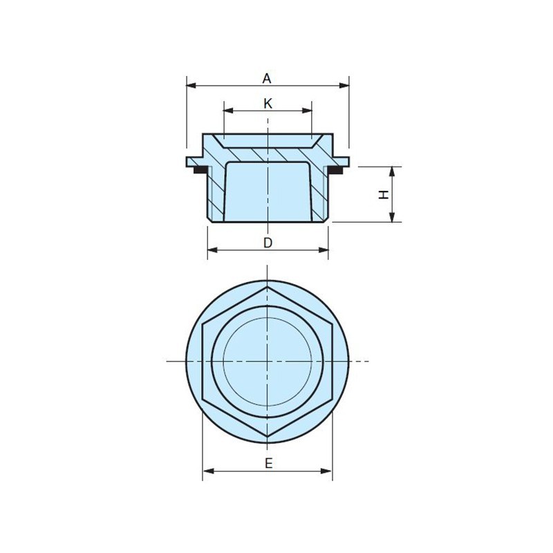 Indicateur de niveau - APAAX 6311005 - 1/4"G