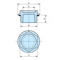 Indicateur de niveau - APAAX 6311020 - 3/4"G