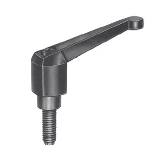 Poignée débrayable filetée - APAAX 7741055 - M6 x L 63 mm - Ø 19 mm