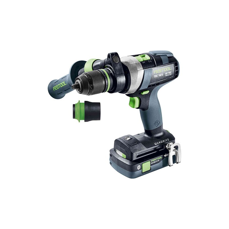 Perceuse-visseuse - FESTOOL TDC 18/4 5,0/4,0 577649 - 18 V Li-ion