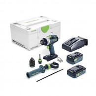 Perceuse-visseuse - FESTOOL TDC 18/4 5,0/4,0 577649 - 18 V Li-ion