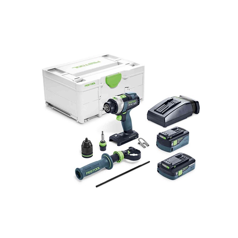 Perceuse-visseuse - FESTOOL TPC 18/4 5,0/4,0 I-Plus 577651 - 18 V