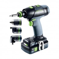 Perceuse-visseuse - FESTOOL T18+3 HPC 4,0 I-Set 577609 - 18 V Li-ion