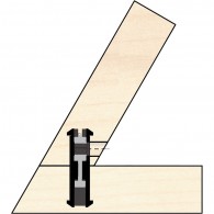 Fraiseuse - LAMELLO ZETA P2 - set d'assemblage - fraise diamant