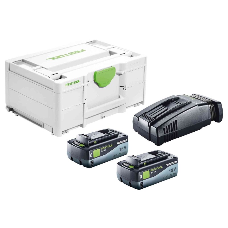 Set energie SYS 18V 2x8.0/SCA16 - FESTOOL 577327  -  8,0 Ah