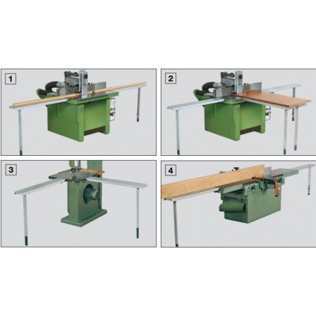 Rallonge de table - AIGNER 214114000192 - butée + rail de fixation