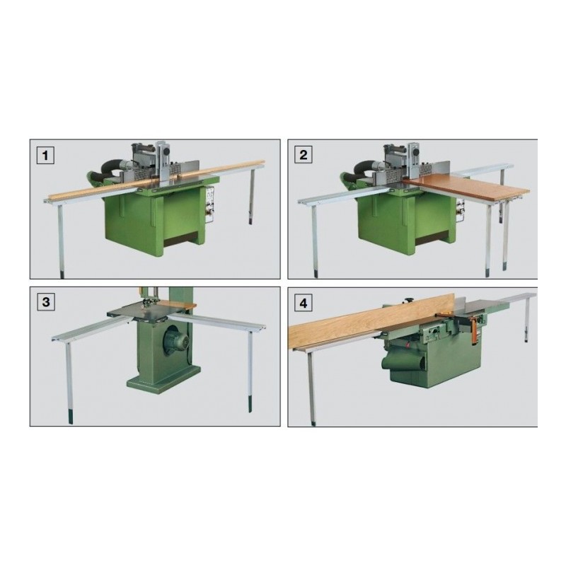 Rallonge de table - AIGNER 214114000192 - butée + rail de fixation