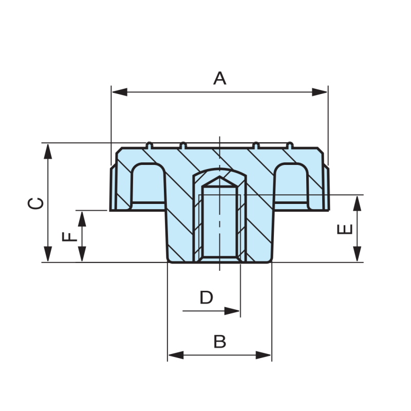 Volant - APAAX 6304050 - M8