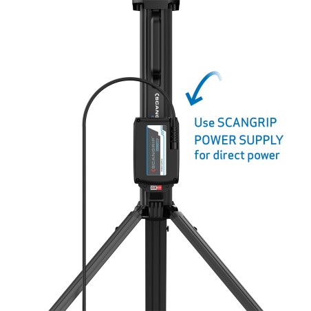 Projecteur - SCANGRIP TOWER 5 CONNECT - 5 000 lm - 18 V Li-ion