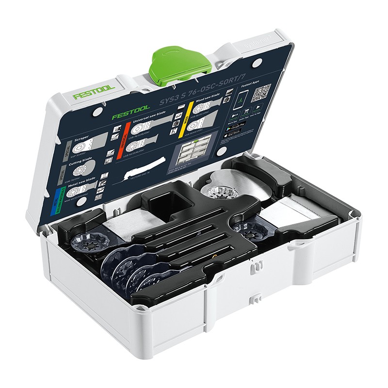 Kit de lames de scie SYS3 S 76-OSC-SORT/7 - FESTOOL 578116