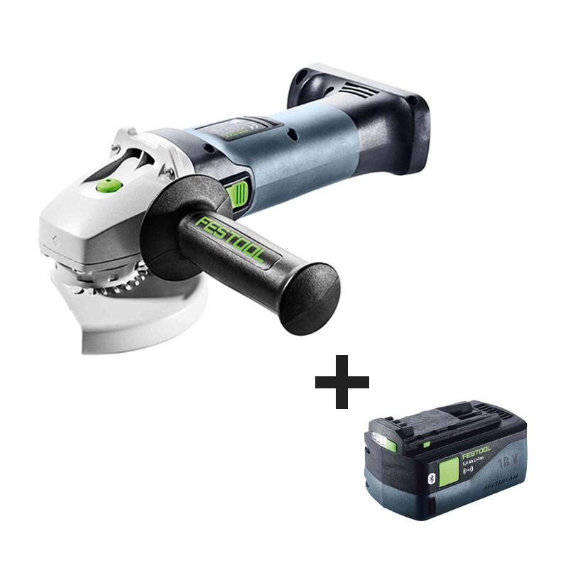 Meuleuse d'angle - FESTOOL AGC 18-125 Li EB-Basic - 18 V - Ø 125 mm