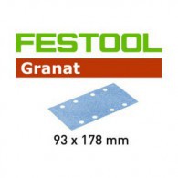 Abrasif - FESTOOL 499633 - 93x178 mm - grain 100 - Bte 100