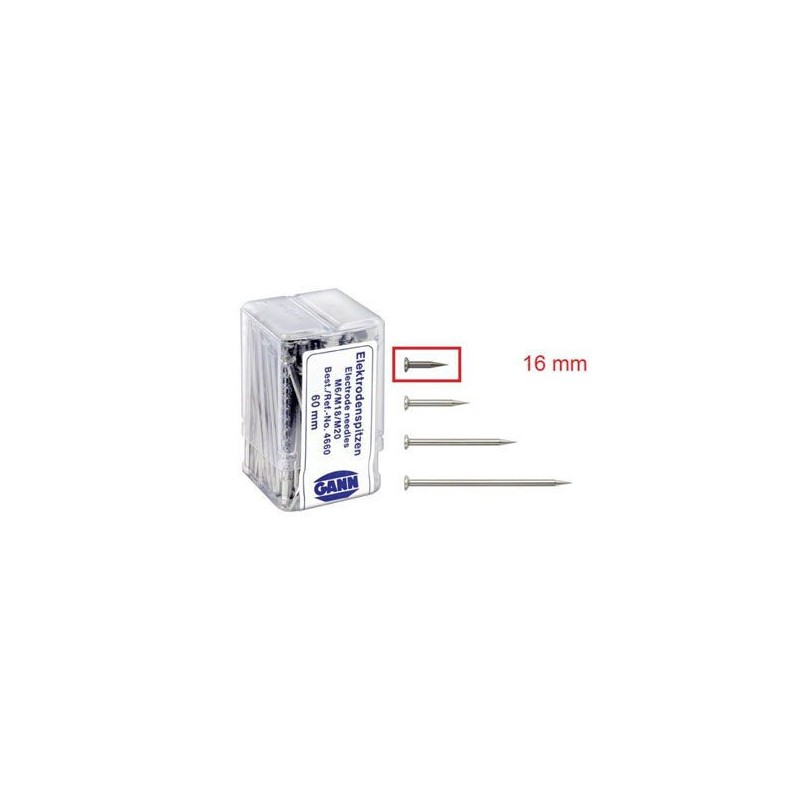 Pointe inox - GANN 4610 - L 16 mm