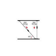 Etai extensible - LEMAN 7086.075.125 - 75 à 125 cm