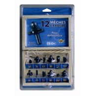 Coffret 12 mèches à...