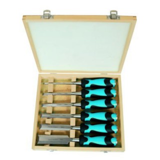 Coffret 6 ciseaux à bois - LEMAN 780.500.06 - 6 à 30 mm