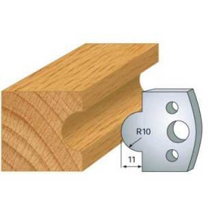 Couteau - LEMAN 800.014 - gueule de loup - la paire