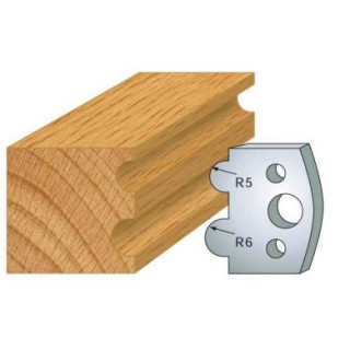 Couteau - LEMAN 800.030 - congés 5 et 6 mm - la paire