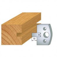 Couteau - LEMAN 800.094 - rainure 8 mm - la paire