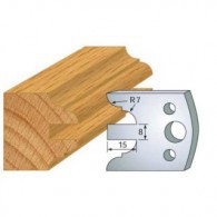 Couteau - LEMAN 800.098 - profil double - la paire