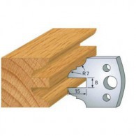 Couteau - LEMAN 800.099 - contre-profil double - la paire