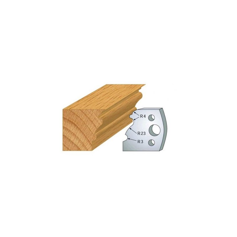 Couteau - LEMAN 800.103 - moulure - la paire