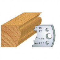 Couteau - LEMAN 800.104 - moulure double - la paire