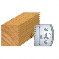 Couteau - LEMAN 800.117 - enture 4 mm - la paire