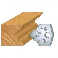 Couteau - LEMAN 800.126 - multi 1/4 de rond - la paire