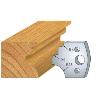 Couteau - LEMAN 800.129 - multi moulure - la paire