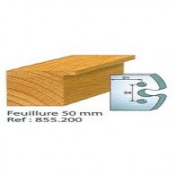 Couteau - LEMAN 855.200 - feuillure - la paire