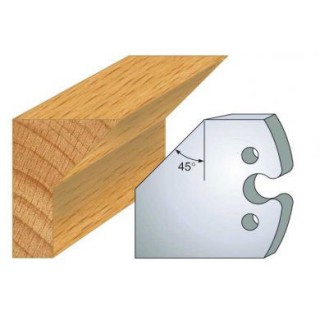 Couteau - LEMAN 855.205 - chanfrein 45° - la paire