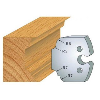 Couteau - LEMAN 855.207 - multi-moulure - la paire