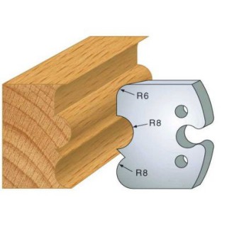 Couteau - LEMAN 855.221 - tore à gorge - la paire