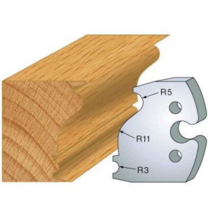 Couteau - LEMAN 855.247 - cadre Louis XVI - la paire