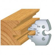 Couteau - LEMAN 855.250 - contre-profil double - la paire