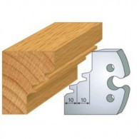 Couteau - LEMAN 855.253 - abattage 45° double - la paire