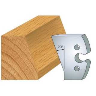 Couteau - LEMAN 855.259 - chanfrein 20° - la paire