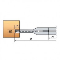 Fraise extensible - LEMAN 937120300510 - Ø 120x5/10x30 mm