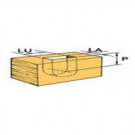 Chaîne à mortaiser - 30 mm - 48 maillons - pas B
